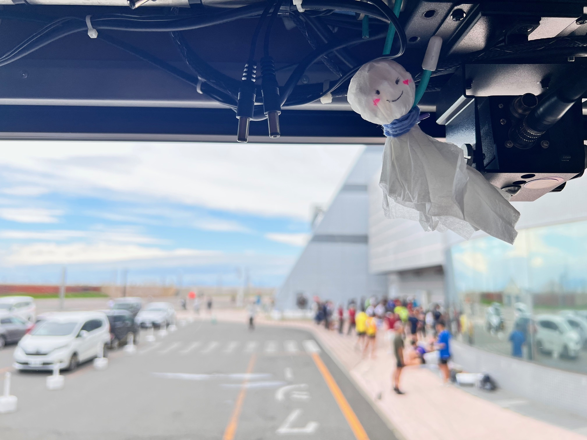 33回県民駅伝　てるてる坊主